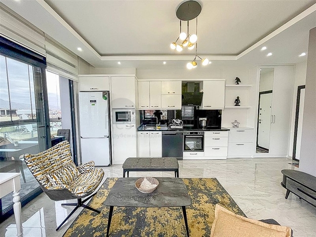 Квартира планировкой 1+1 в самом центре Алании