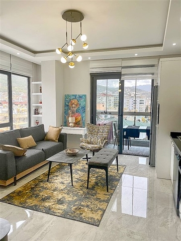 Квартира планировкой 1+1 в самом центре Алании