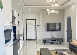 Квартира планировкой 1+1 в самом центре Алании