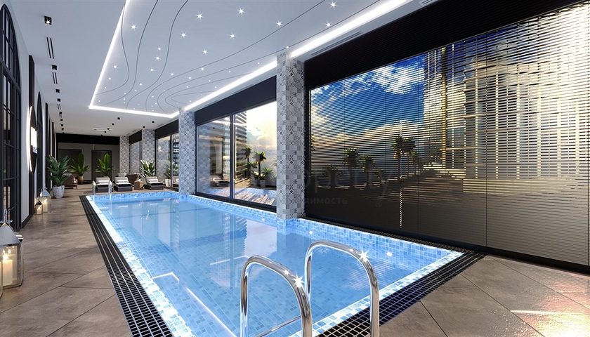 Двухкомнатная квартира в новом комплексе