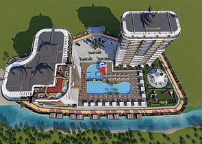 Двухкомнатная квартира в новом комплексе