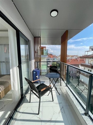 Квартира 1+1 в центре Алании в новом доме