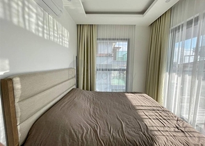 Квартира 1+1 в центре Алании в новом доме