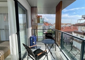 Квартира 1+1 в центре Алании в новом доме