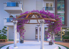 Трехкомнатная квартира в новом комплексе Махмутлара 