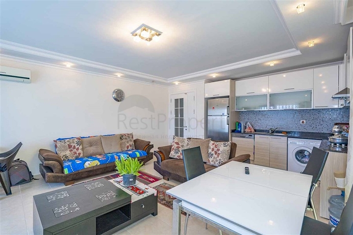 Меблированная двухкомнатная квартира в Джикджилли