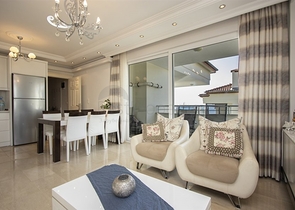 Пентхаус 3+1 в районе Конаклы в шаговой доступности до моря