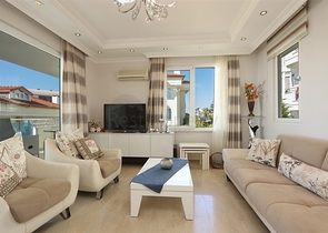 Пентхаус 3+1 в районе Конаклы в шаговой доступности до моря