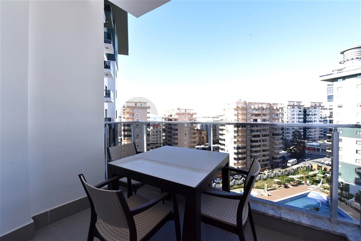 Квартира 1+1 в популярном комплексе с отельной инфраструктурой