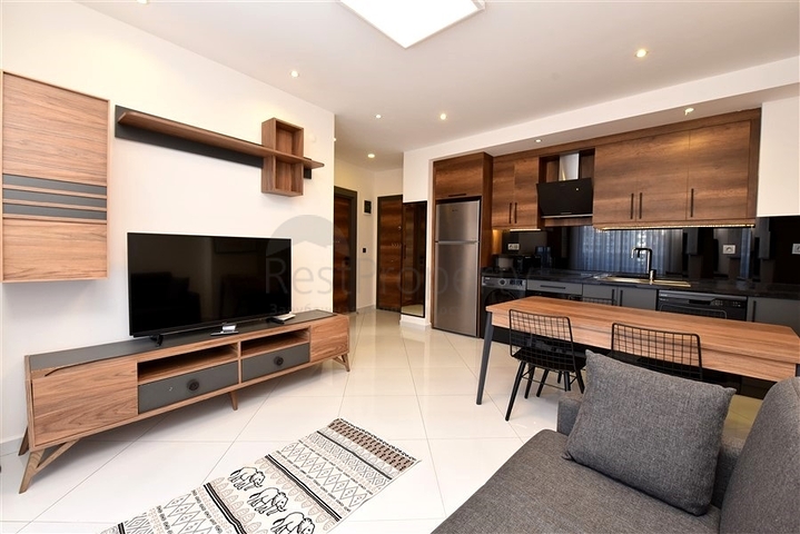 Квартира 1+1 в популярном комплексе с отельной инфраструктурой