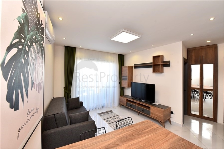 Квартира 1+1 в популярном комплексе с отельной инфраструктурой