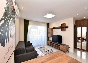 Квартира 1+1 в популярном комплексе с отельной инфраструктурой