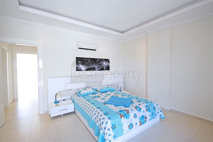 Просторный пентхаус 3+1 в 750 метрах от моря в Авсалларе