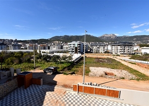 Просторная квартира 3+1 для большой семьи в районе Оба 