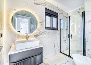 Вилла с видом на море в центральном районе Алании