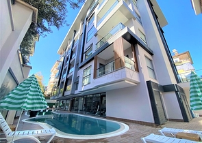 Уютная квартира 1+1 в центре Алании