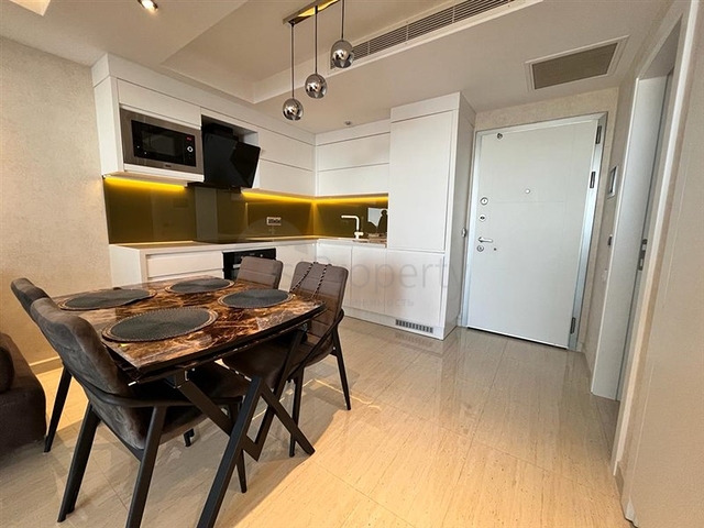 Апартаменты 1+1 в районе Конаклы с панорамным видом на море