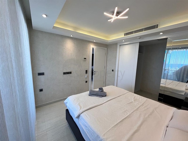 Апартаменты 1+1 в районе Конаклы с панорамным видом на море