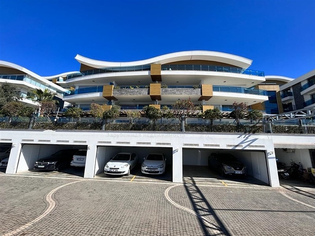 Апартаменты 1+1 в районе Конаклы с панорамным видом на море