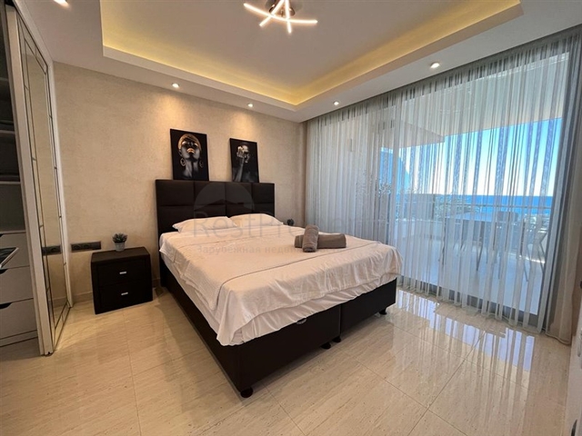 Апартаменты 1+1 в районе Конаклы с панорамным видом на море