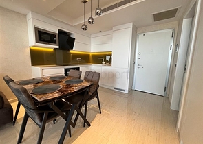 Апартаменты 1+1 в районе Конаклы с панорамным видом на море