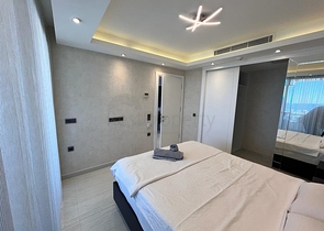 Апартаменты 1+1 в районе Конаклы с панорамным видом на море