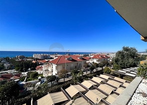 Апартаменты 1+1 в районе Конаклы с панорамным видом на море