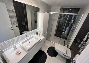 Апартаменты 1+1 в районе Конаклы с панорамным видом на море