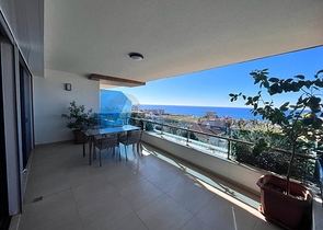 Апартаменты 1+1 в районе Конаклы с панорамным видом на море