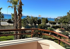 Меблированные апартаменты 2+1 с видом на море в Тосмуре