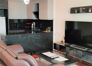 Меблированные апартаменты 2+1 с видом на море в Тосмуре