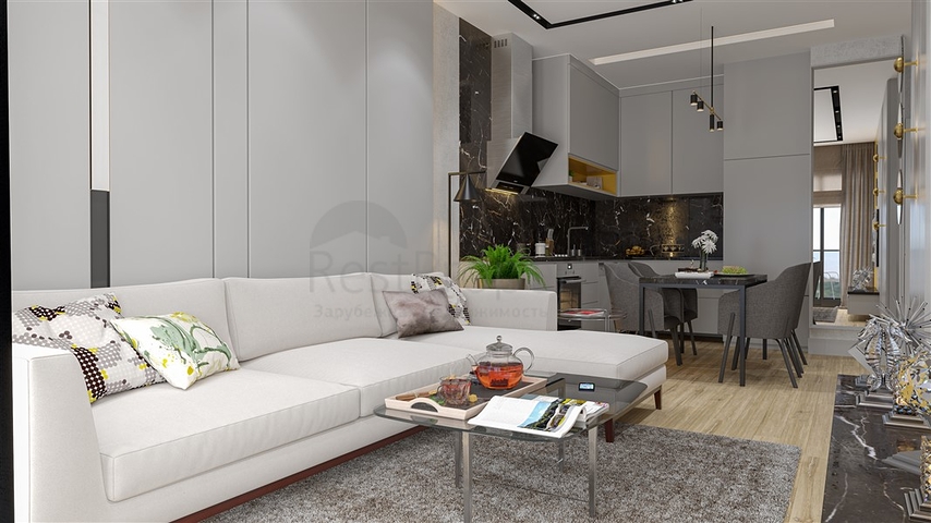 Новый проект в развивающемся районе Кестель с гарантированной арендой