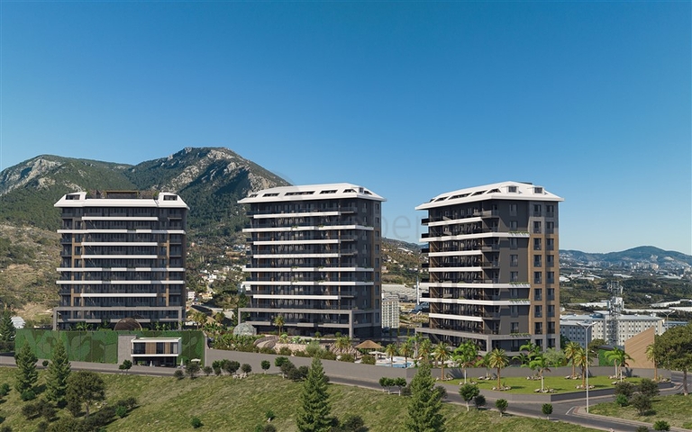 Новый проект в развивающемся районе Кестель с гарантированной арендой