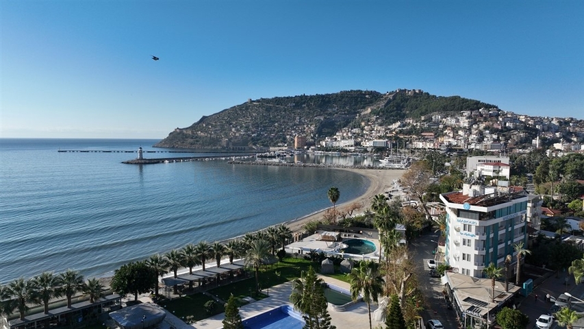 Квартира 2+1 в 50 м от Средиземного моря в центре Алании