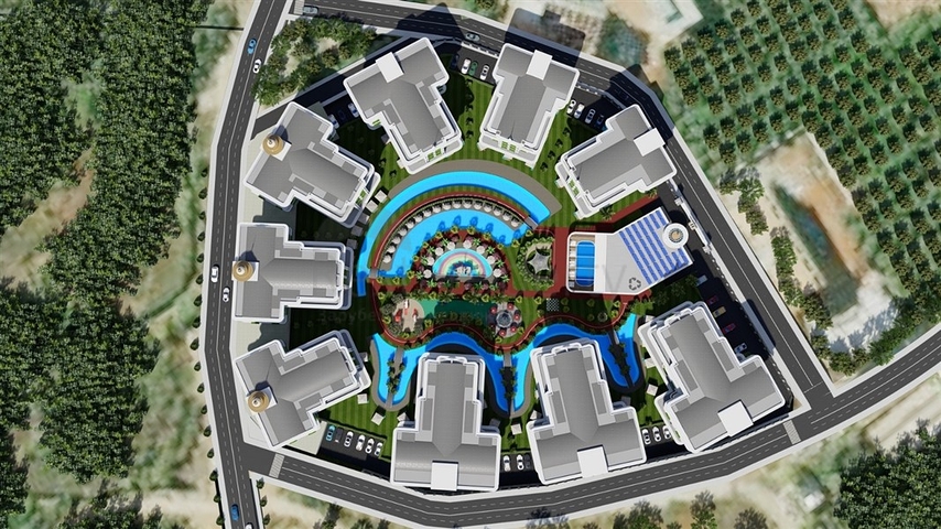 Квартира 1+1 в эксклюзивном комплексе