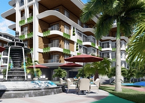 Квартира 1+1 в эксклюзивном комплексе