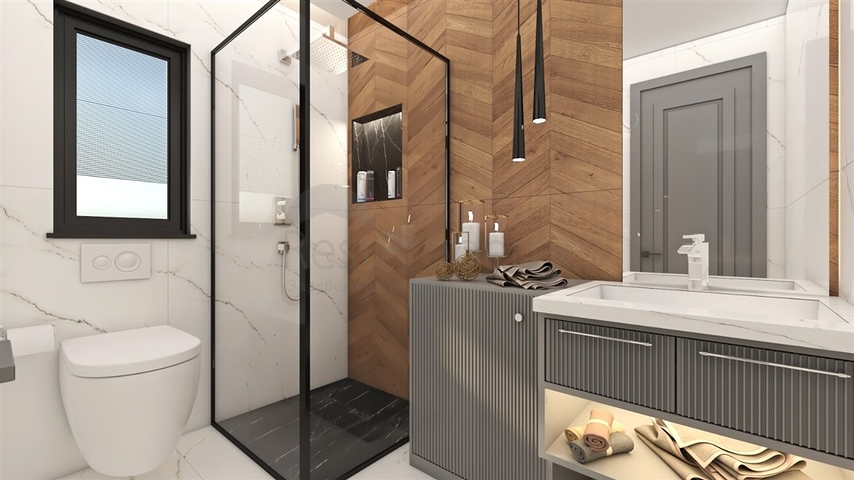 Комплекс в 150 м от моря в районе Кестель