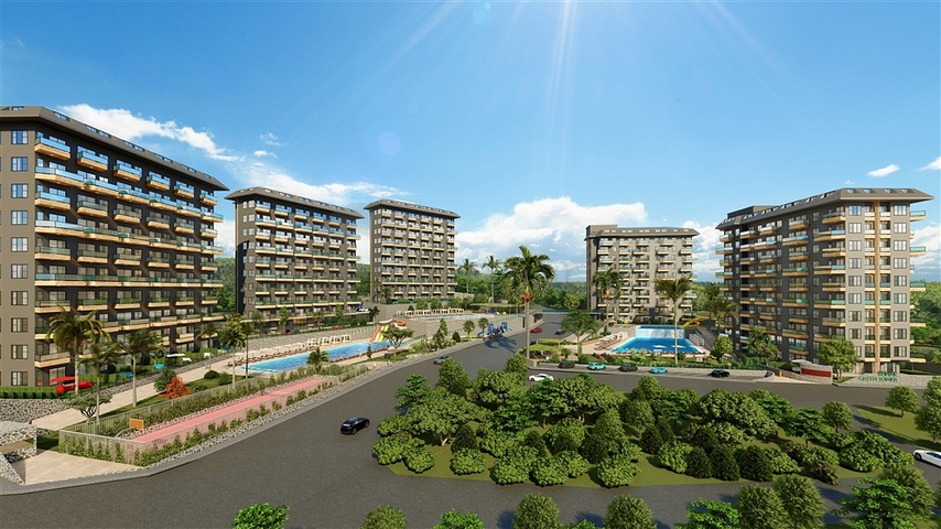 Квартиры от собственника в шикарном комплексе в районе Авсаллар