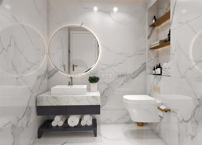 Двухкомнатные апартаменты в самом центре Алании 