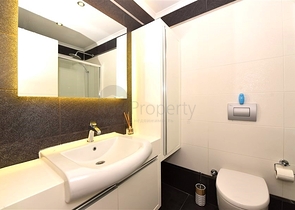 Апартаменты 2+1 в респектабельном комплексе в 50 метрах от пляжа района Каргыджак 