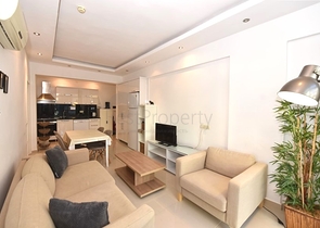 Меблированные апартаменты планировкой 1+1 на пляже Клеопатра