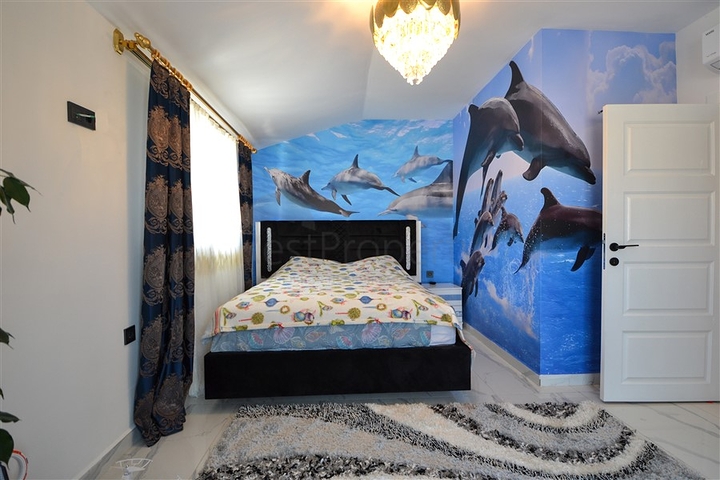 Пентхаус 3+1 в жилом комплексе с инфраструктурой в районе Каргыджак