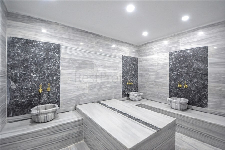 Пентхаус 3+1 в жилом комплексе с инфраструктурой в районе Каргыджак