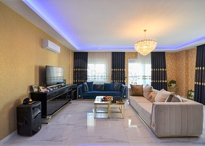 Пентхаус 3+1 в жилом комплексе с инфраструктурой в районе Каргыджак