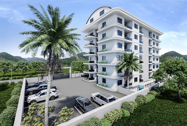 Квартиры с техникой в новом проекте в центре Газипаши