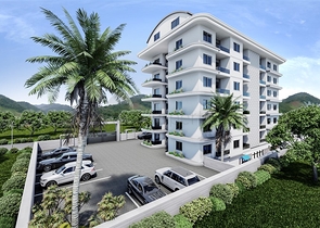 Квартиры с техникой в новом проекте в центре Газипаши