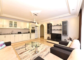 Трехкомнатный меблированный пентхаус в районе Оба