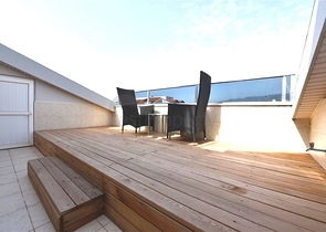 Трехкомнатный меблированный пентхаус в районе Оба