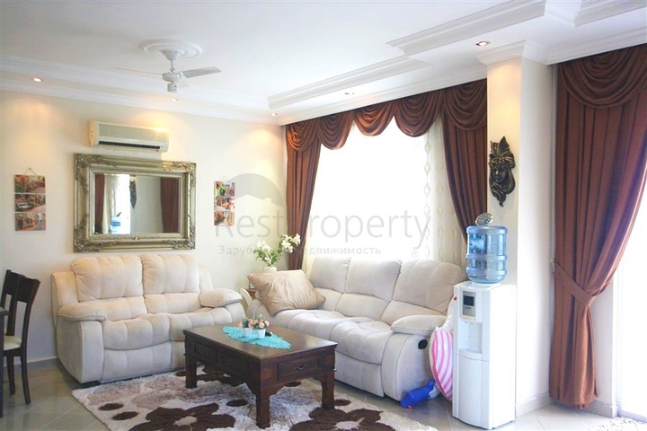 Просторная квартира планировкой 2+1 в районе Тосмур