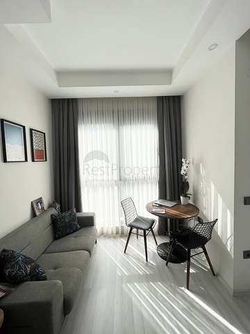 Двухкомнатная квартира в центре Алании в 200 м от моря 